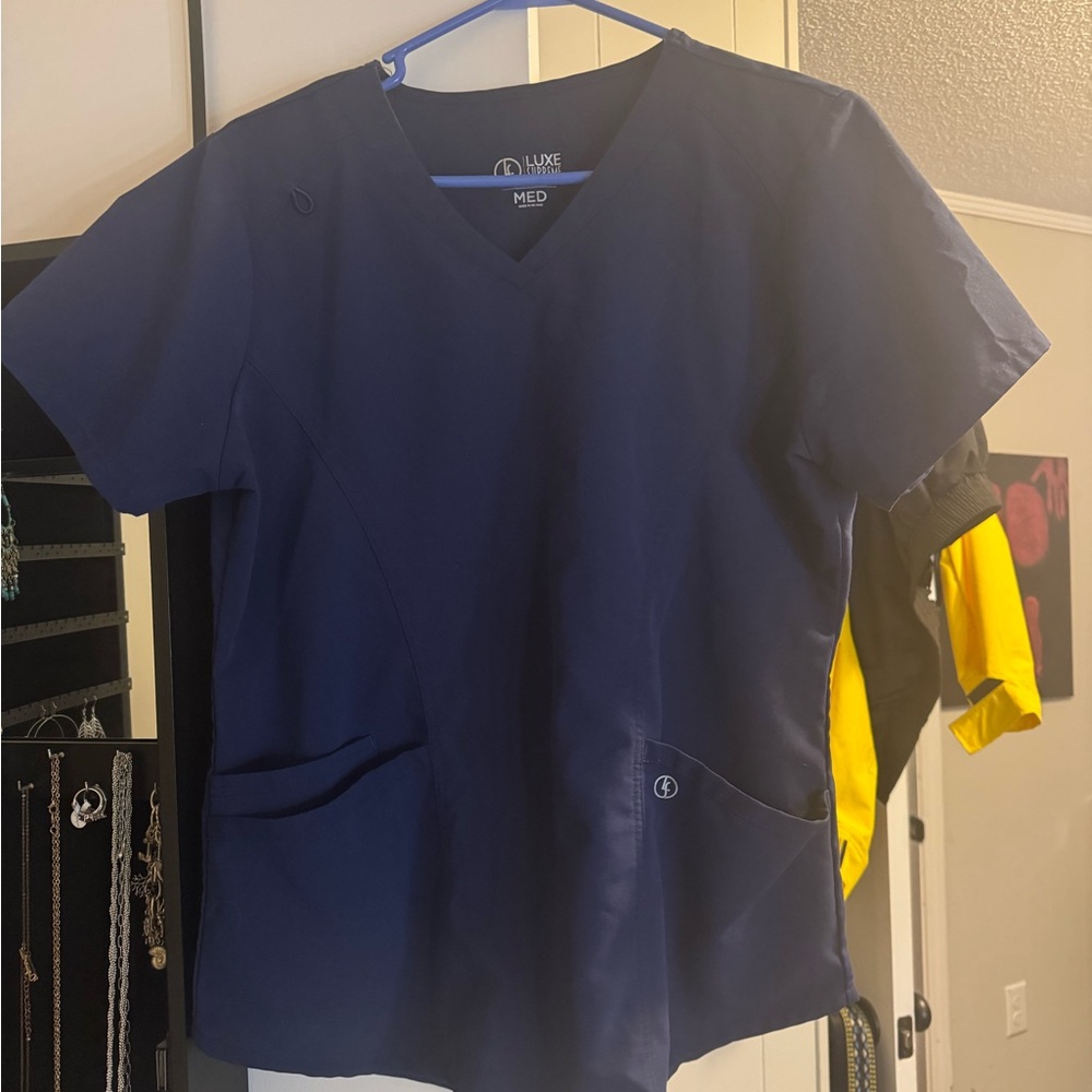 Luxe Supreme Navy scrubs